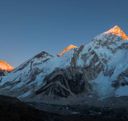 Everest Base Camp trek alone. 